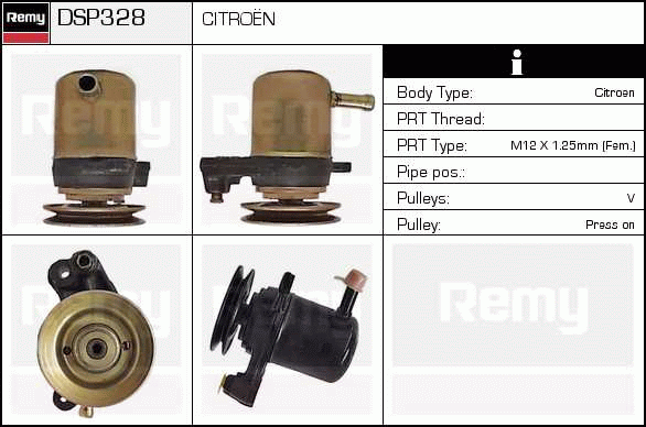 DELCO REMY DSP328 Hydraulic...