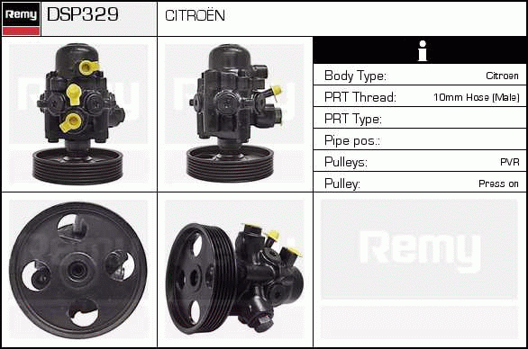 DELCO REMY DSP329 Hydraulic...