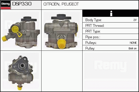 DELCO REMY DSP330 Hydraulic...