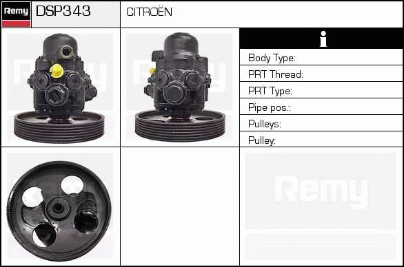 DELCO REMY DSP343 Hydraulic...