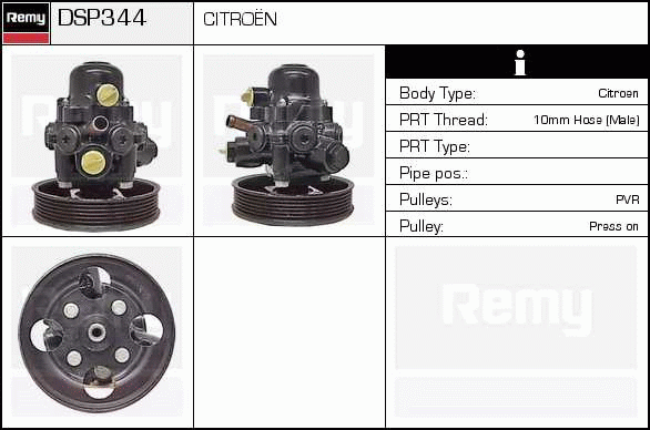 DELCO REMY DSP344 Hydraulic...