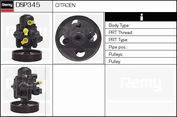 DELCO REMY DSP345 Hydraulic...