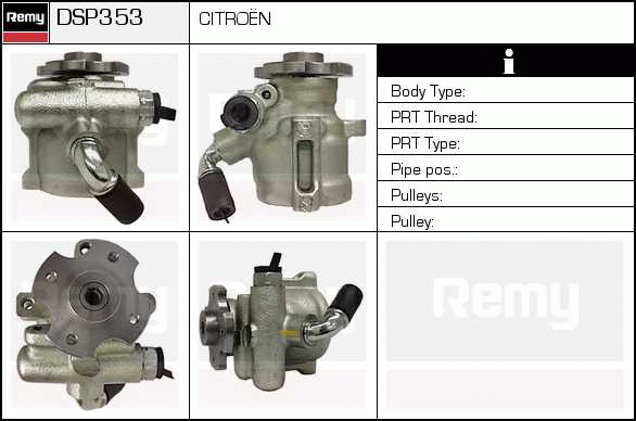 DELCO REMY DSP353 Hydraulic...