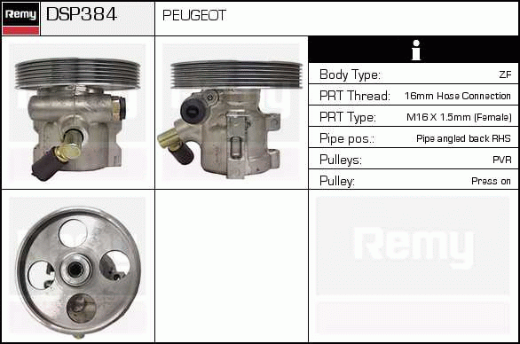 DELCO REMY DSP384 Hydraulic...