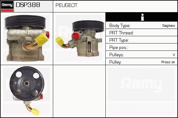 DELCO REMY DSP388 Hydraulic...