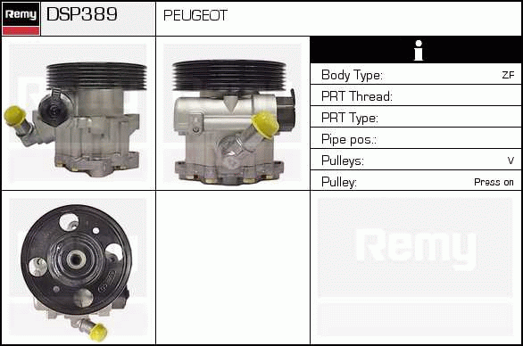 DELCO REMY DSP389 Hydraulic...