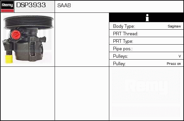 DELCO REMY DSP3933...