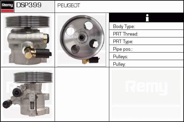 DELCO REMY DSP399 Hydraulic...