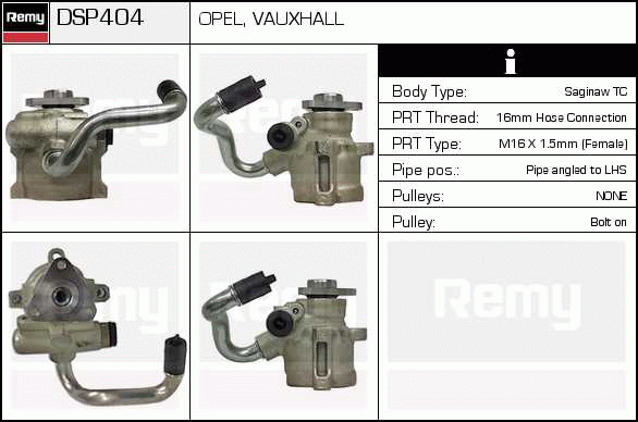 DELCO REMY DSP404 Hydraulic...