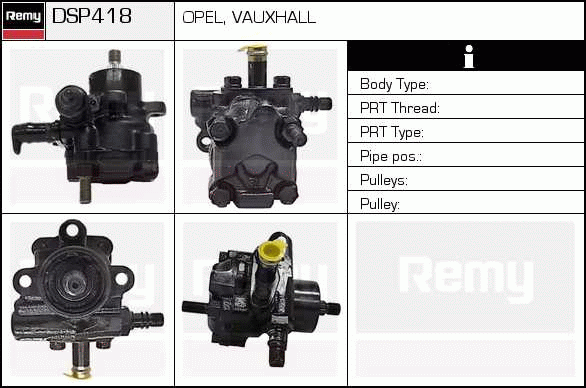 DELCO REMY DSP418 Hydraulic...