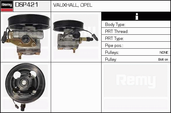 DELCO REMY DSP421 Hydraulic...