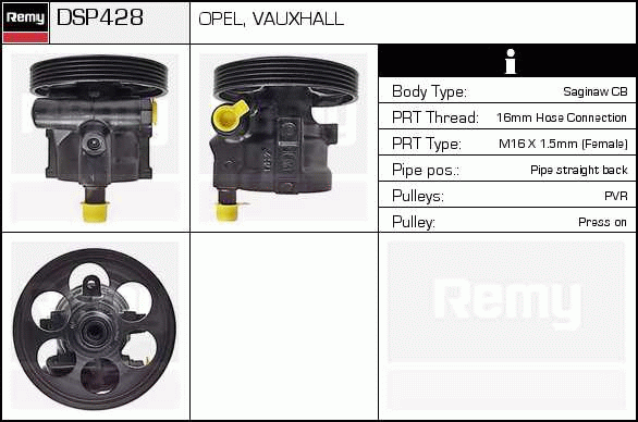 DELCO REMY DSP428 Hydraulic...