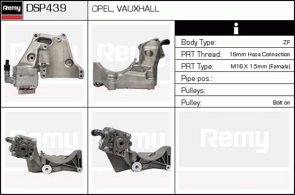 DELCO REMY DSP439 Hydraulic...