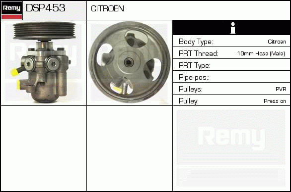 DELCO REMY DSP453 Hydraulic...