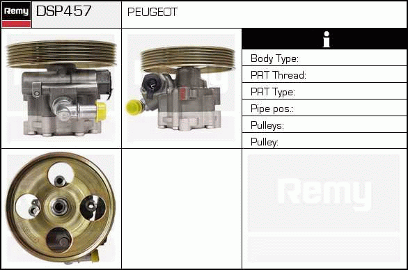 DELCO REMY DSP457 Hydraulic...