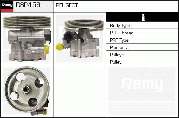 DELCO REMY DSP458 Hydraulic...