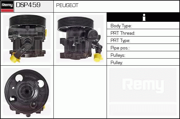 DELCO REMY DSP459 Hydraulic...