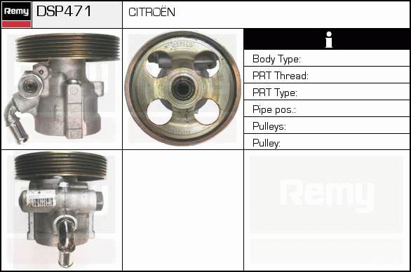 DELCO REMY DSP471 Hydraulic...