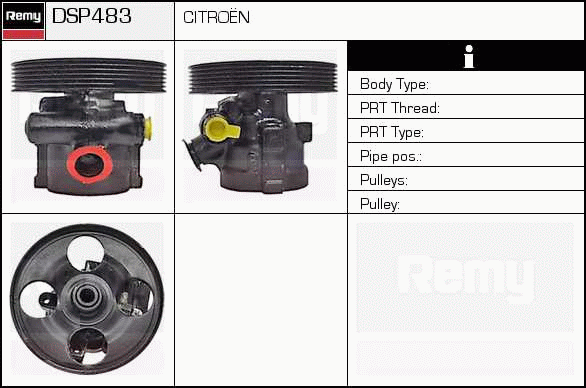 DELCO REMY DSP483 Hydraulic...