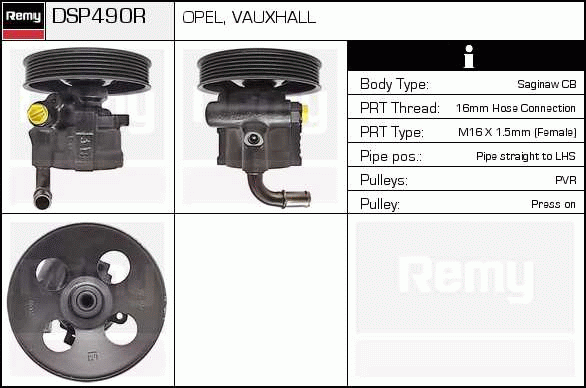 DELCO REMY DSP490R...