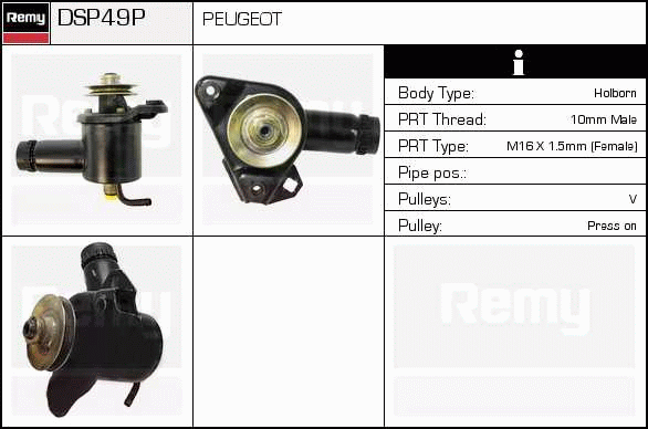 DELCO REMY DSP49P Hydraulic...