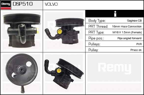 DELCO REMY DSP510 Hydraulic...