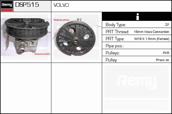 DELCO REMY DSP515 Hydraulic...