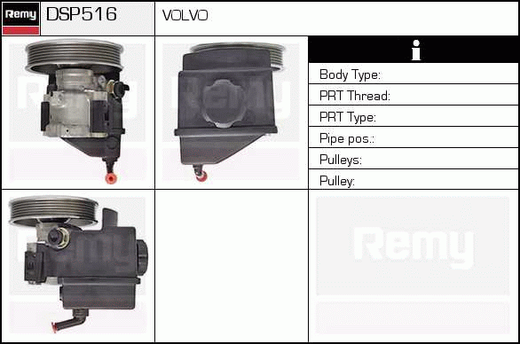 DELCO REMY DSP516 Hydraulic...