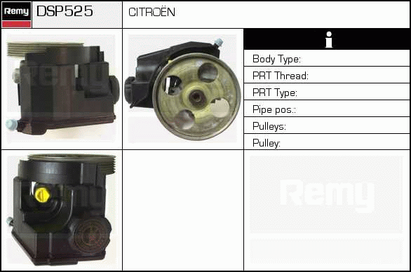 DELCO REMY DSP525 Hydraulic...