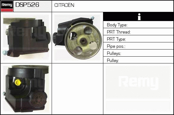 DELCO REMY DSP526 Hydraulic...