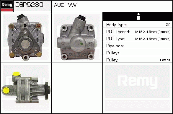 DELCO REMY DSP5280...