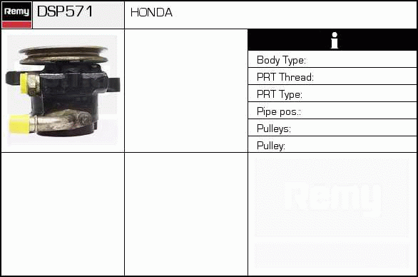 DELCO REMY DSP571 Hydraulic...