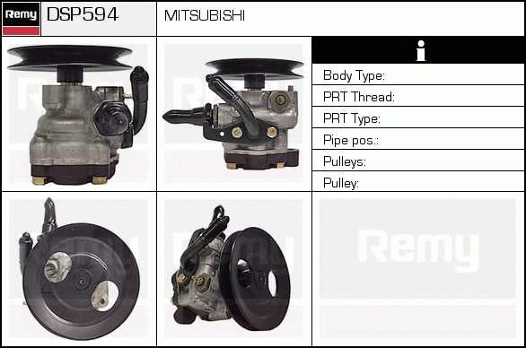 DELCO REMY DSP594 Hydraulic...