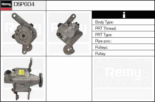 DELCO REMY DSP604 Hydraulic...