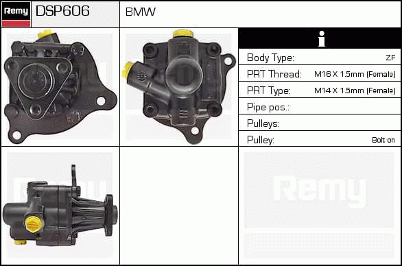 DELCO REMY DSP606 Hydraulic...