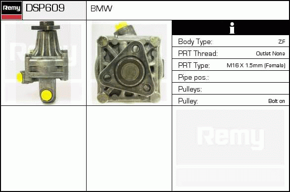 DELCO REMY DSP609 Hydraulic...