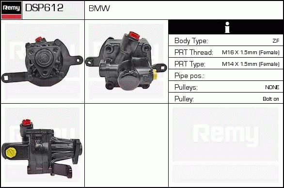 DELCO REMY DSP612 Hydraulic...