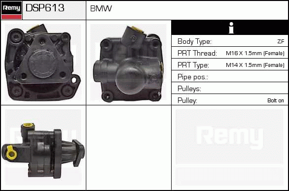 DELCO REMY DSP613 Hydraulic...