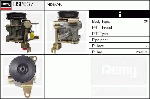 DELCO REMY DSP637 Hydraulic...