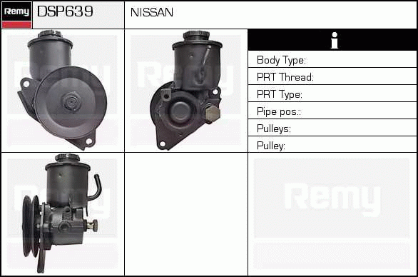 DELCO REMY DSP639 Hydraulic...