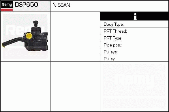 DELCO REMY DSP650 Hydraulic...