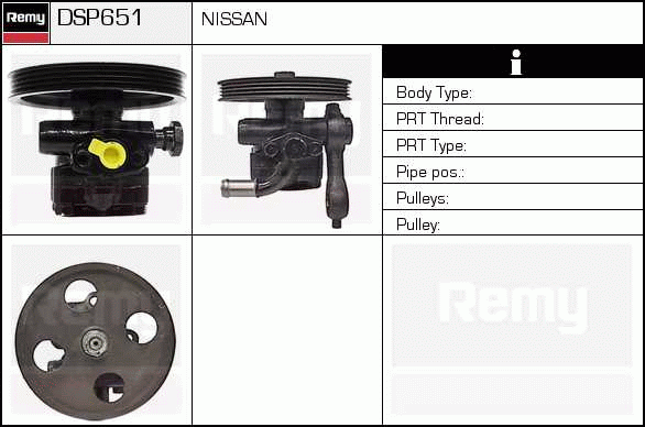 DELCO REMY DSP651 Hydraulic...