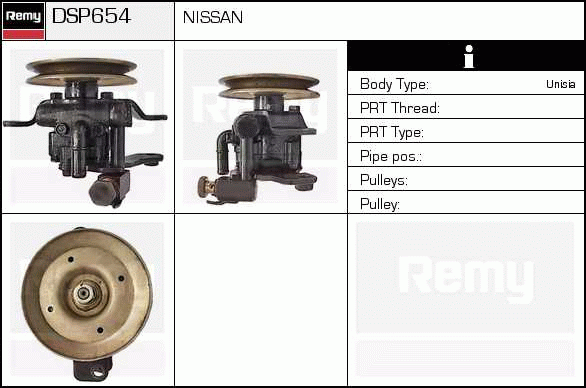 DELCO REMY DSP654 Hydraulic...