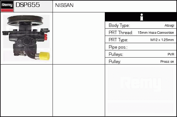 DELCO REMY DSP655 Hydraulic...