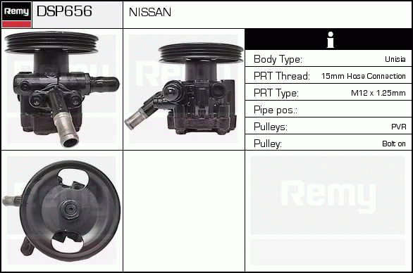 DELCO REMY DSP656 Hydraulic...