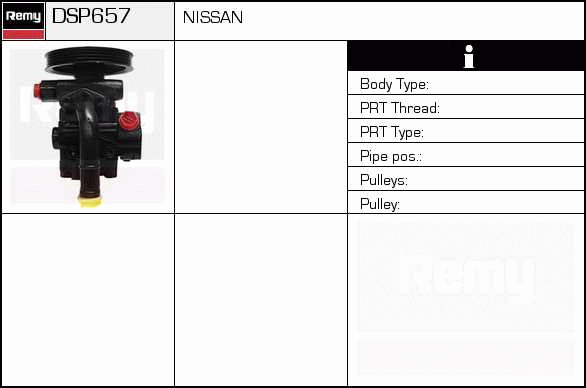 DELCO REMY DSP657 Hydraulic...