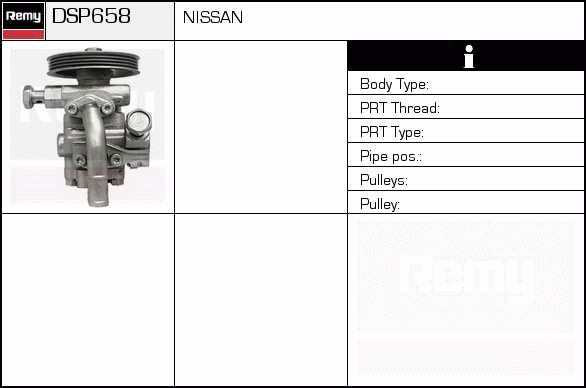 DELCO REMY DSP658 Hydraulic...