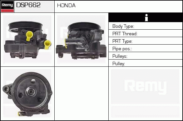 DELCO REMY DSP662 Hydraulic...