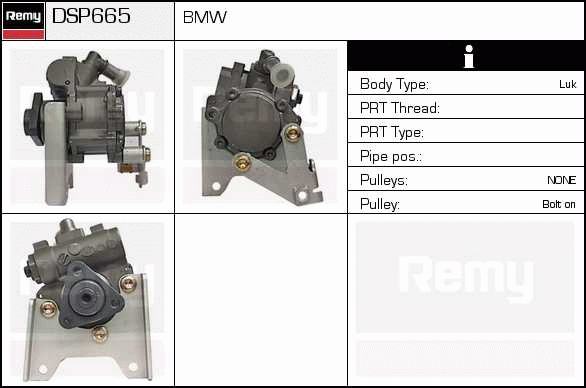 DELCO REMY DSP665 Hydraulic...