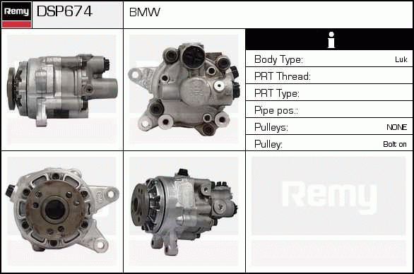 DELCO REMY DSP674 Hydraulic...